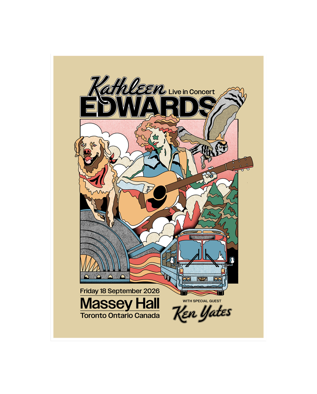 Massey Hall Concert Poster