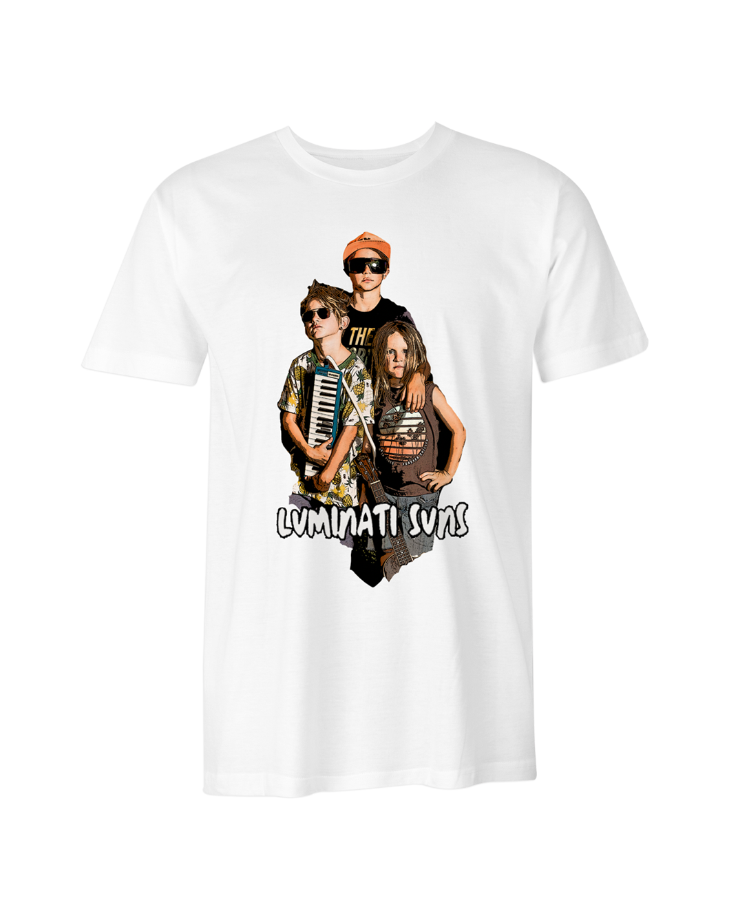 Band Photo Youth Tee (White)