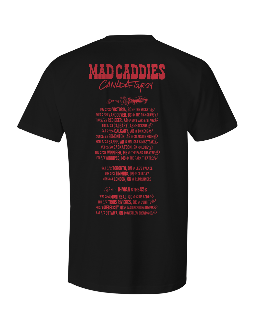 Canada Tour T-Shirt