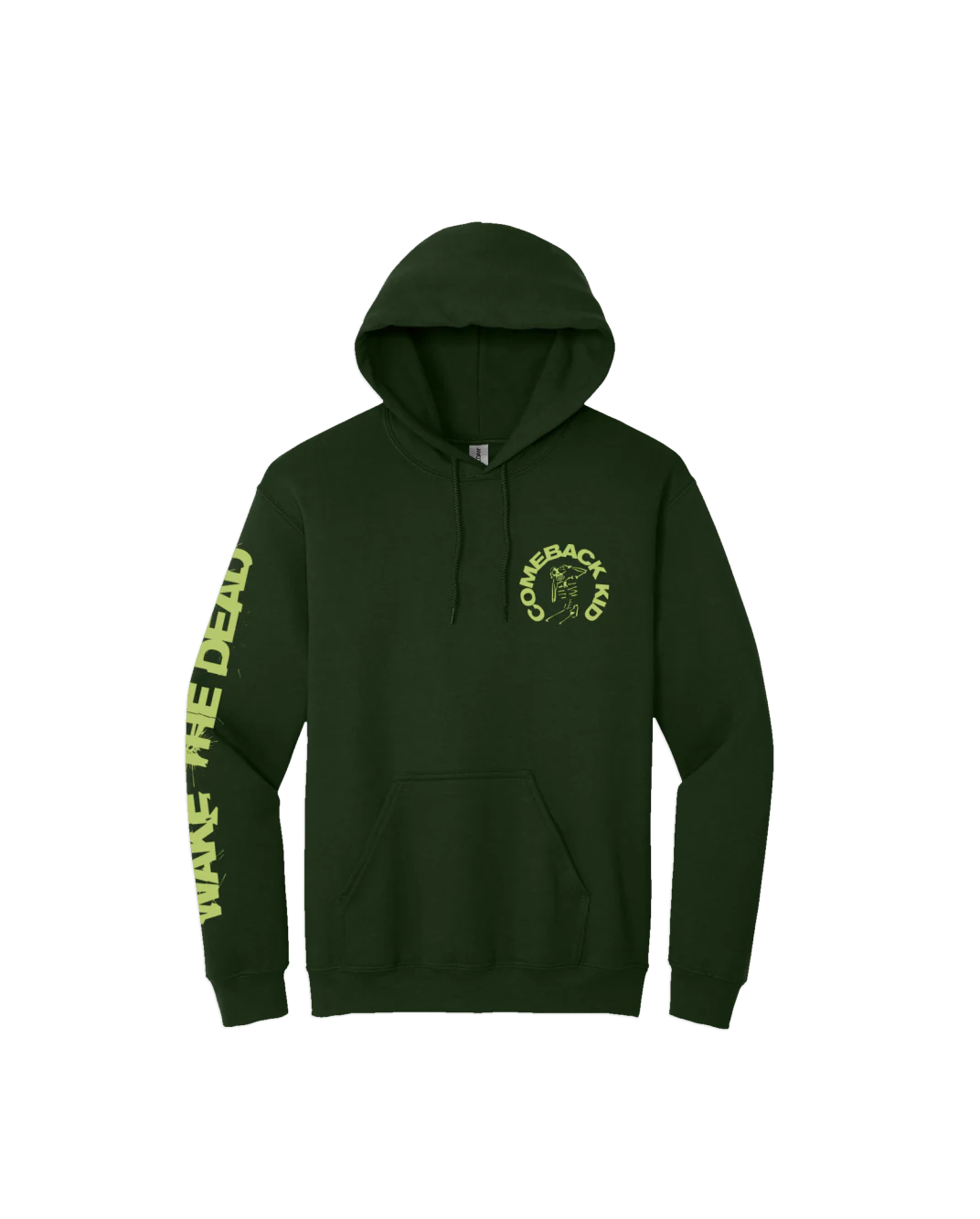 Wake The Dead Skull Pullover Hoodie