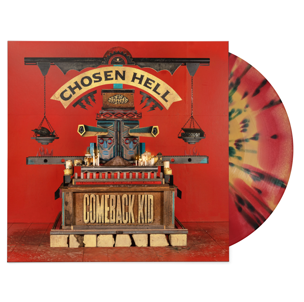 Pochette de Chosen Hell "Red/Yellow Smash" /300 par Comeback Kid
