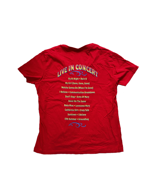 Logo Ladies V-Neck (Red)