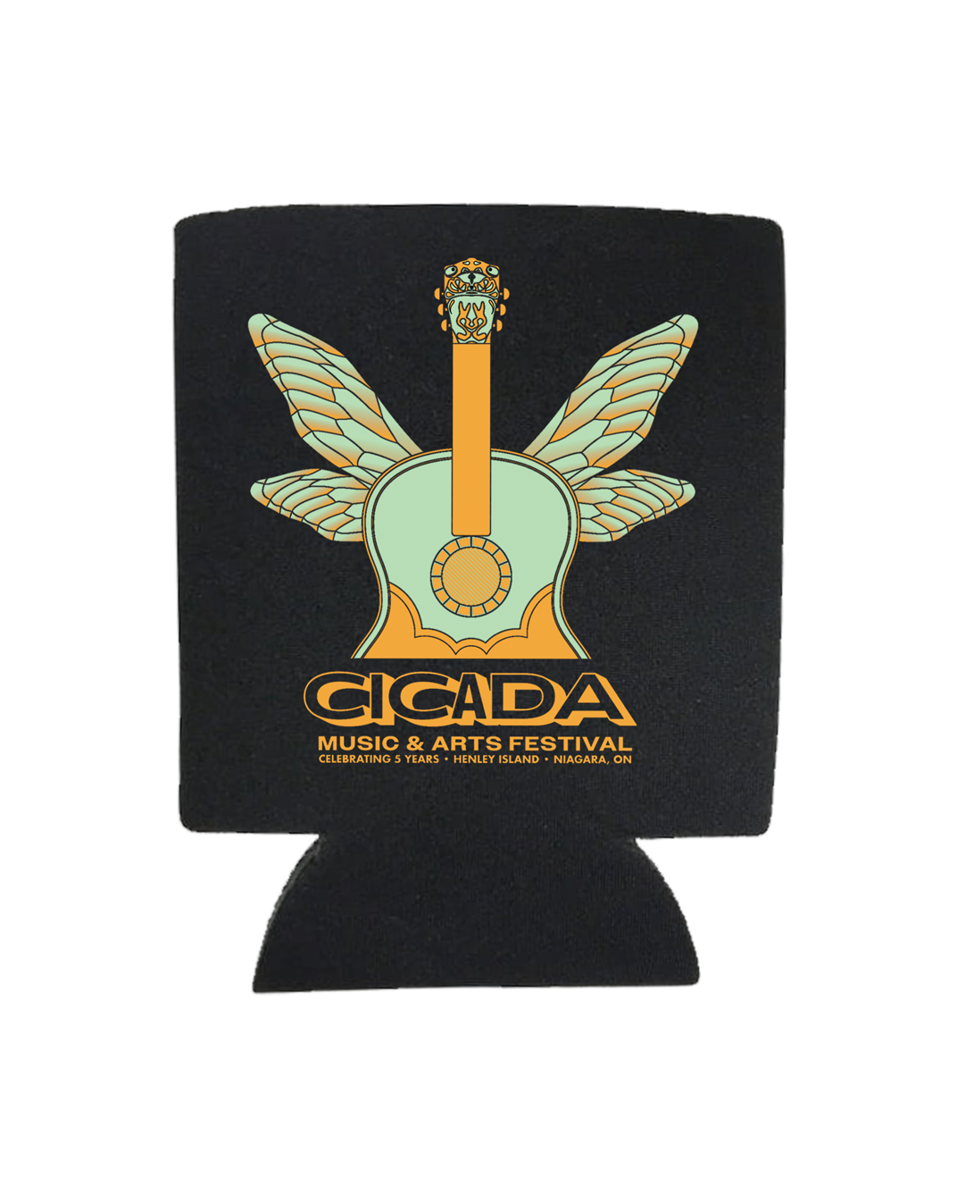 Cicada Koozie