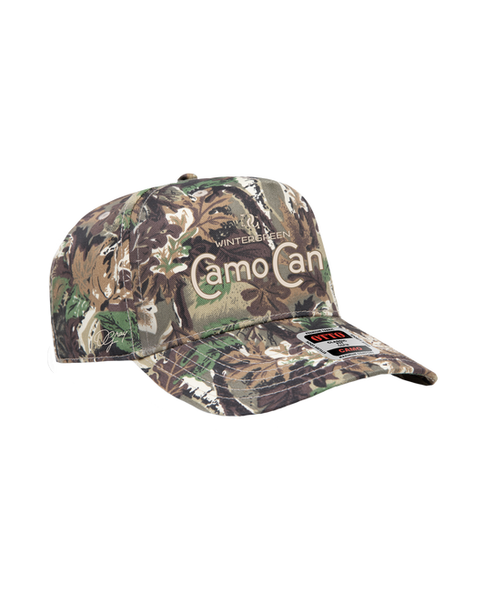 Camo Can Snapback Hat