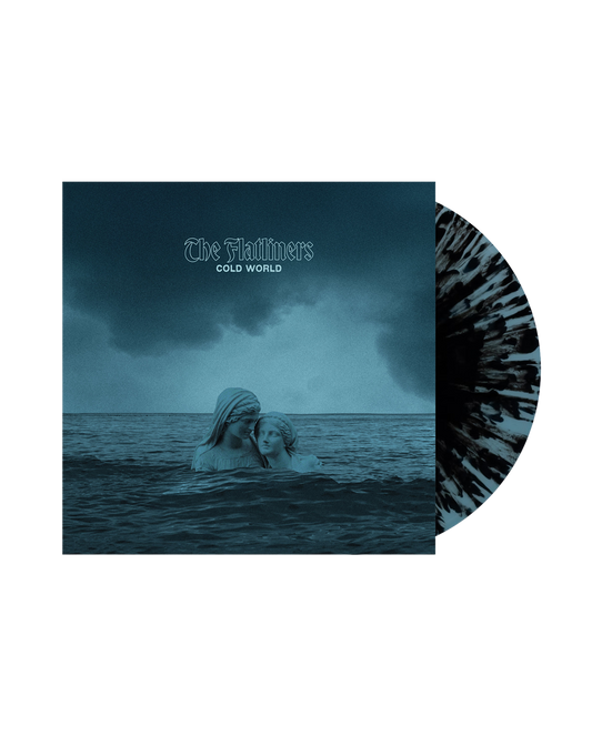 Cold World LP (Blue & Black Splatter)
