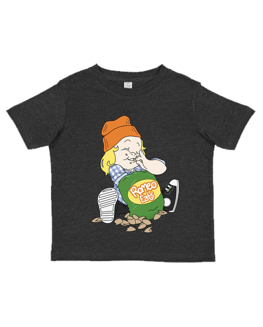 Romeo Eats Almonds Toddler Tee