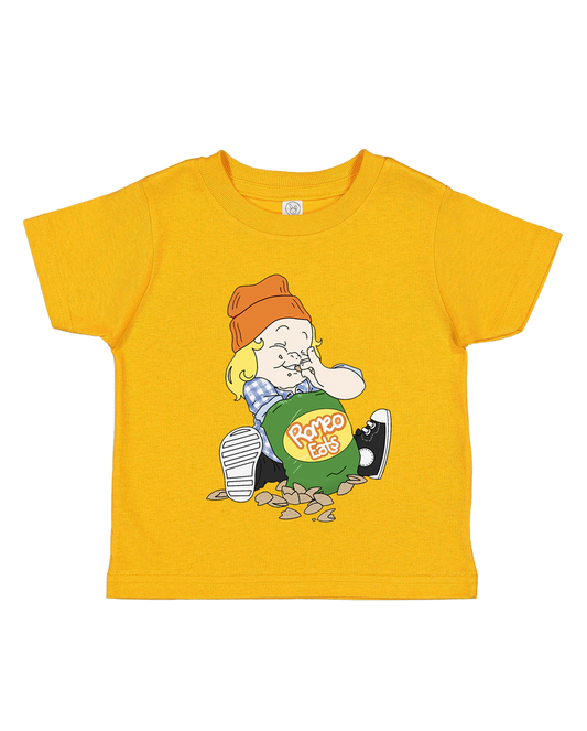 Romeo Eats Almonds Youth Tee