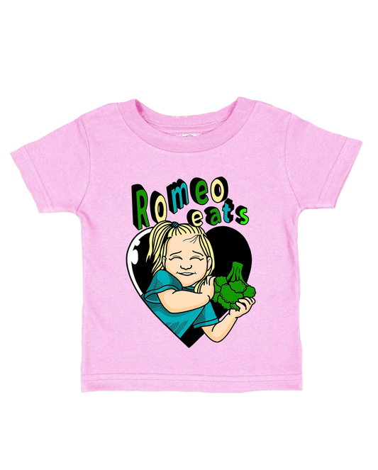 Romeo Eats Broccoli Toddler Tee