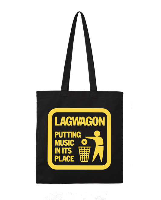 Putting Music In Its Place Tote Bag