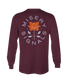 Flower Longsleeve (Maroon)