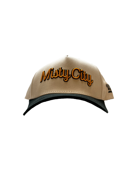 Misty City Whiskey Road Hat (Cream)