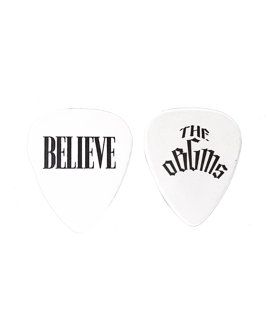 Believe Guitar Pick Pack (White)