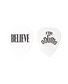 Believe Guitar Pick Pack (White)