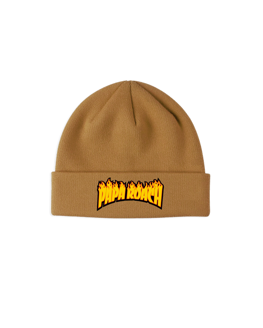 Firestarter Beanie (Brown)