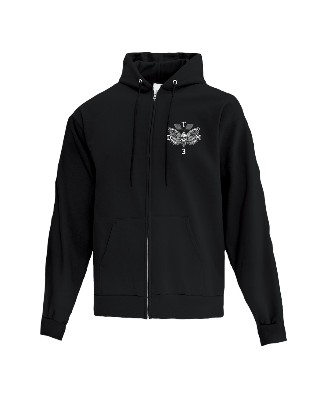 Skulls Zip-Up Hoodie