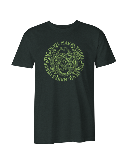Snake Knot T-Shirt (Heather Emerald)