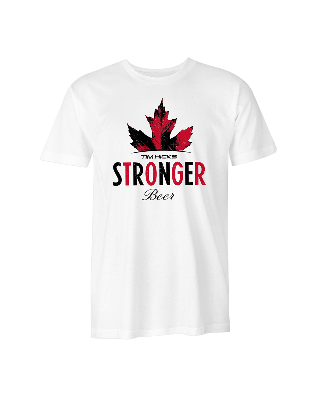Stronger Beer Leaf T-Shirt