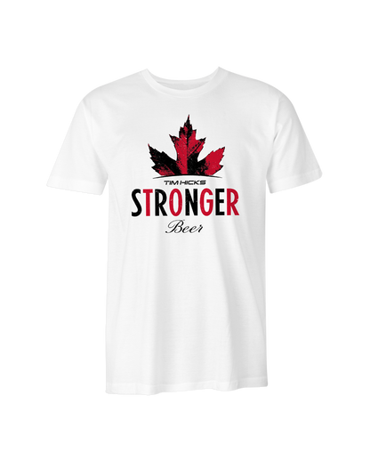 Stronger Beer Leaf T-Shirt