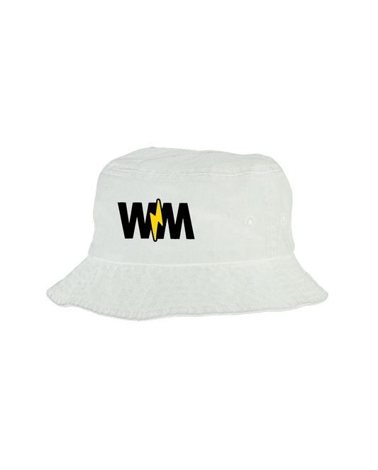Logo Bucket Hat (White)