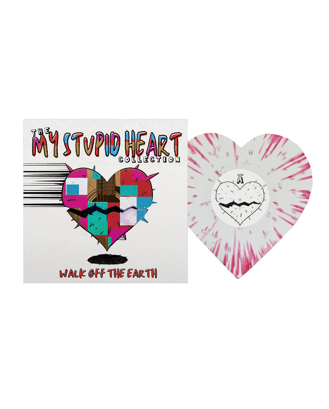 Limited Edition Collectors Heart-shaped Vinyl (My Stupid Heart)