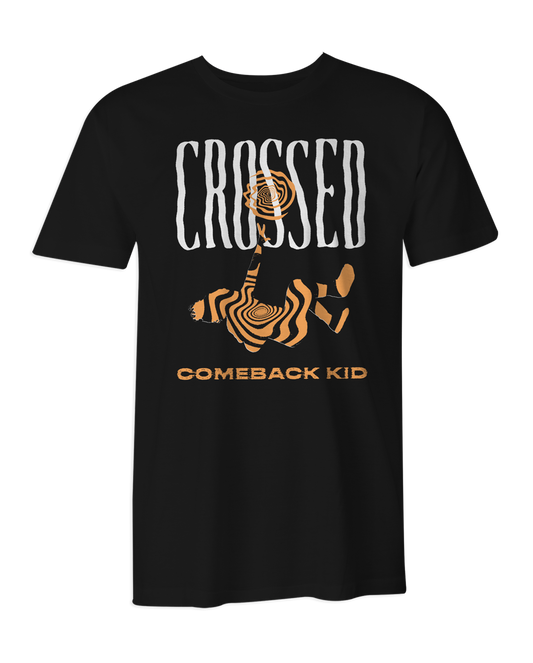 Crossed Black T-Shirt