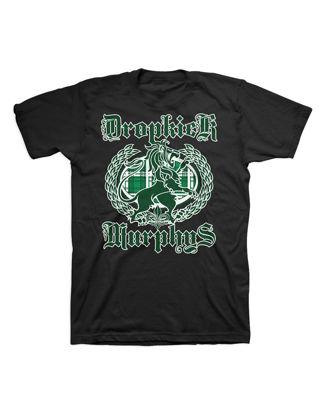 Dropkick Murphys Plaid Lion T-Shirt