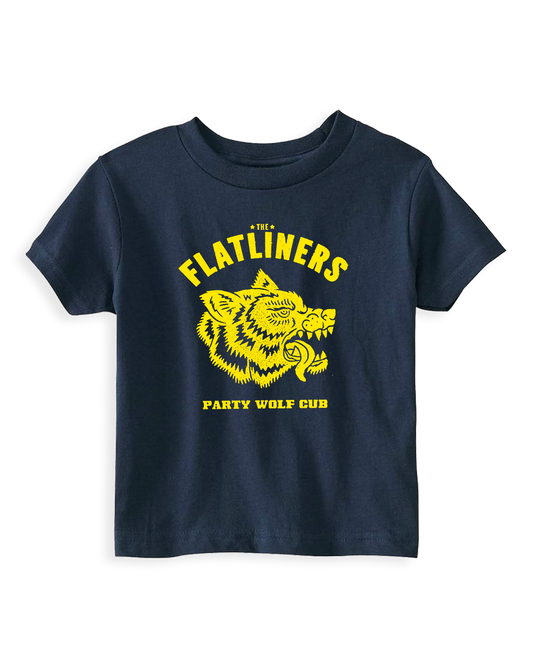 The Flatliners Party Wolf Cub Toddler Tee
