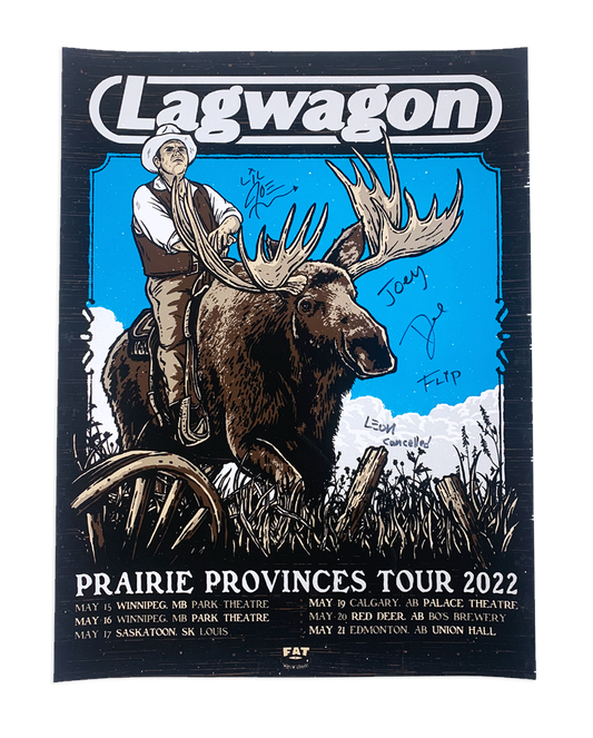 Prairie Provinces Screen Printed Poster (Signed)